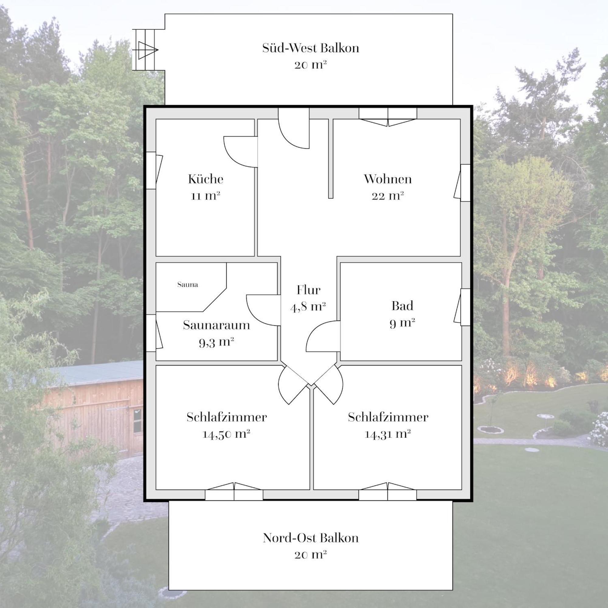 Meer & Wald Wellness Appartements 塞巴特黑灵斯多夫 外观 照片